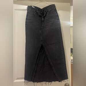 American Eagle Outfitters Black Denim Skirt